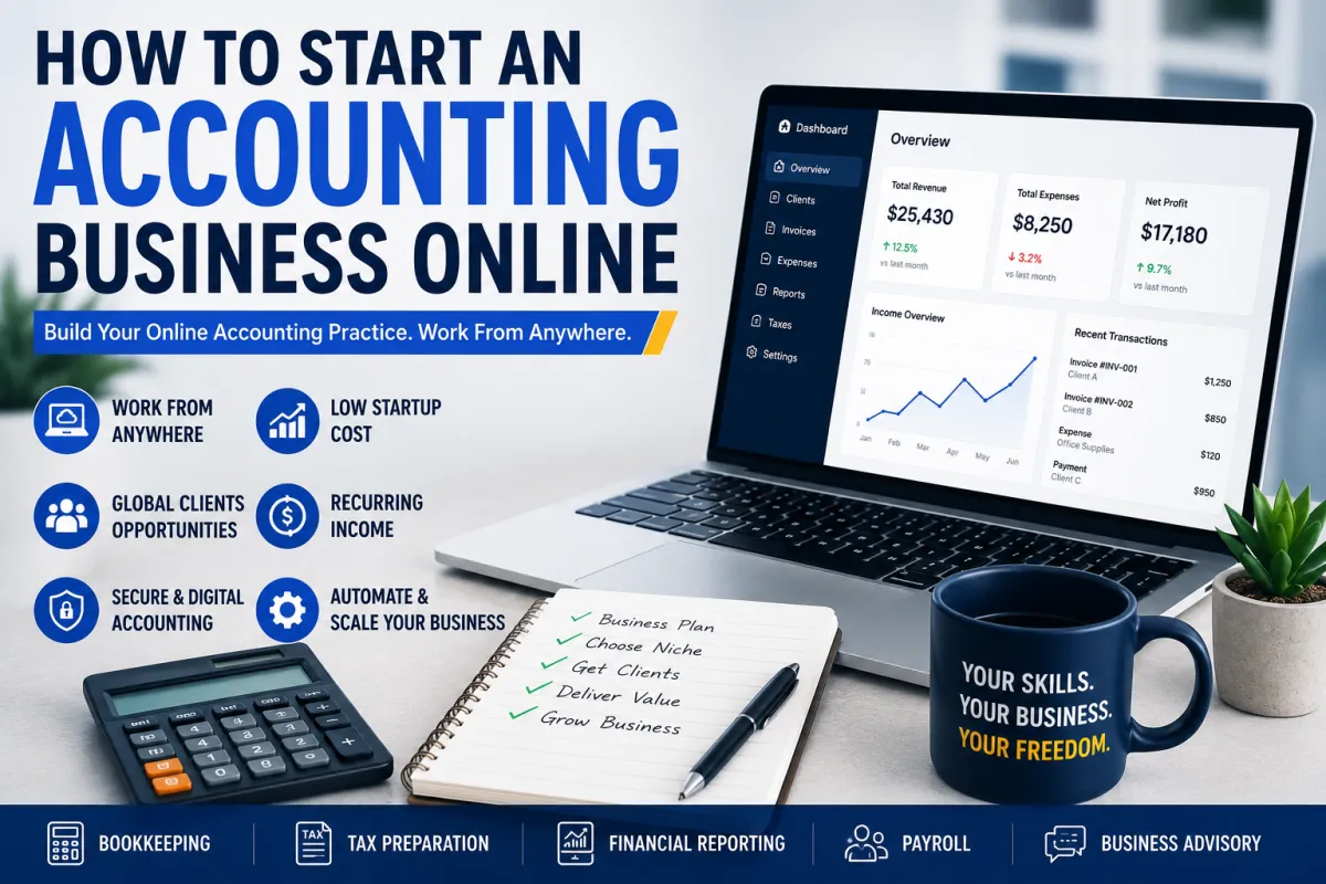 How to Start an Accounting Business Online
