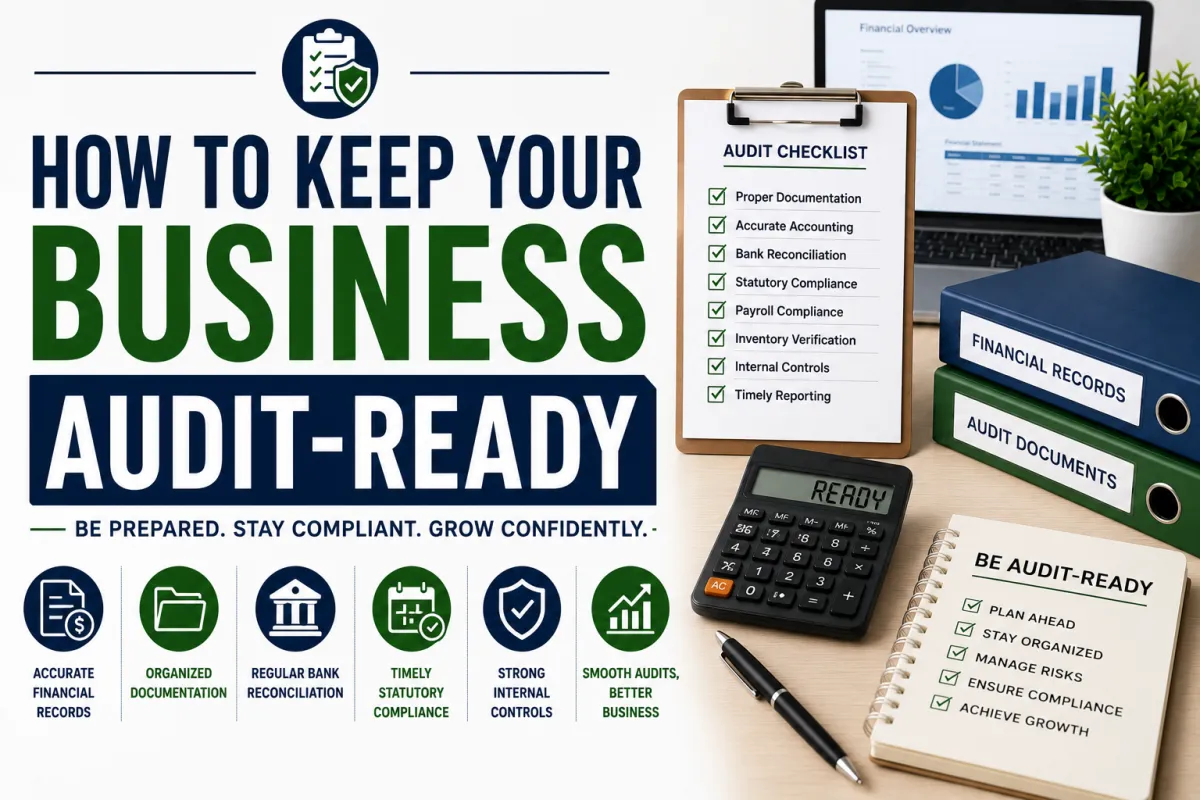 How to Keep Your Business Audit-Ready: A Complete Guide for Better Compliance and Financial Management