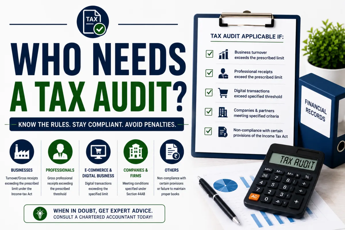 Who Needs a Tax Audit? A Complete Guide for Businesses and Professionals