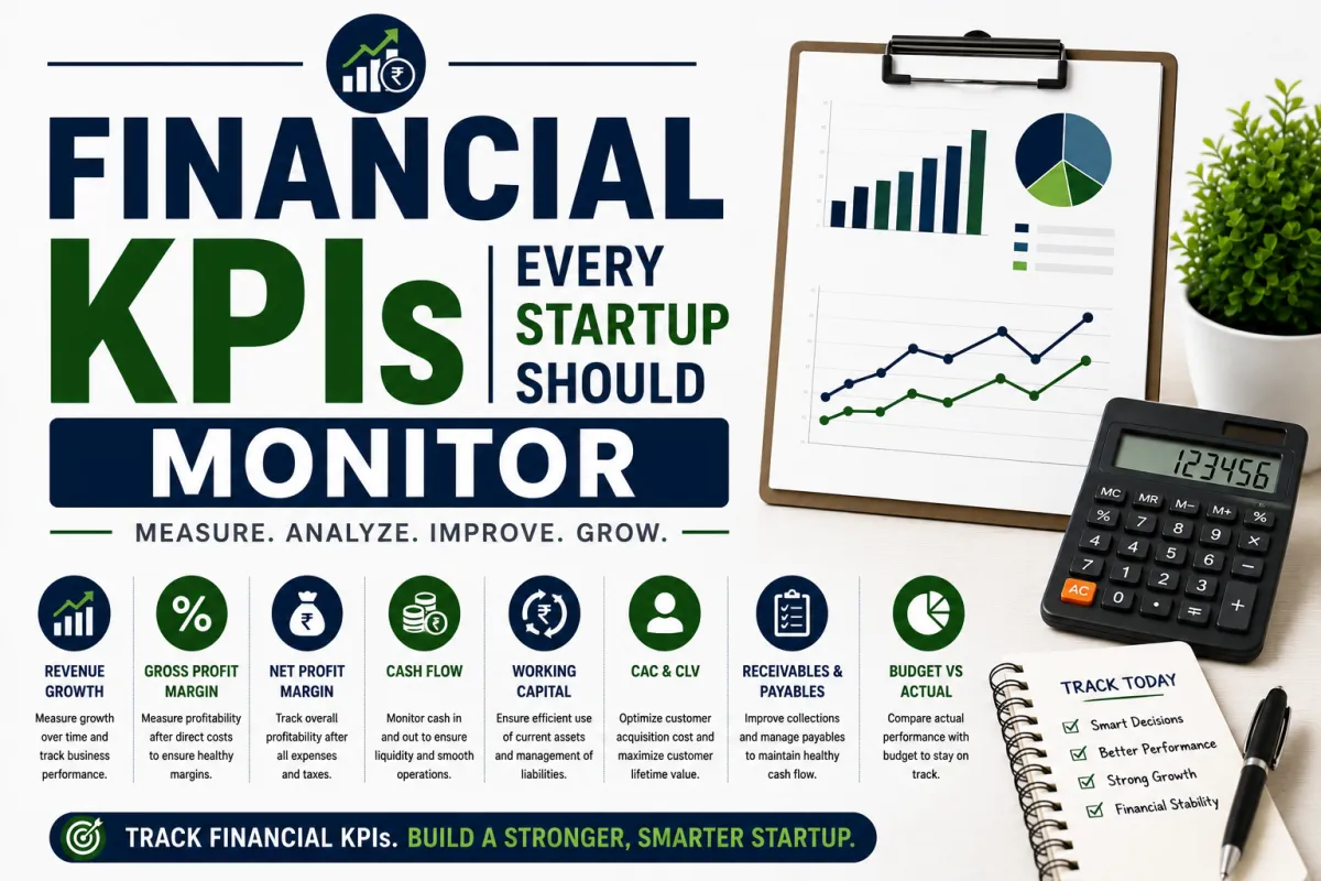 Financial KPIs Every Startup Should Monitor: Essential Metrics for Sustainable Business Growth