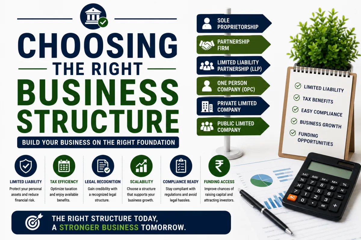Choosing the Right Business Structure: A Complete Guide for New Entrepreneurs