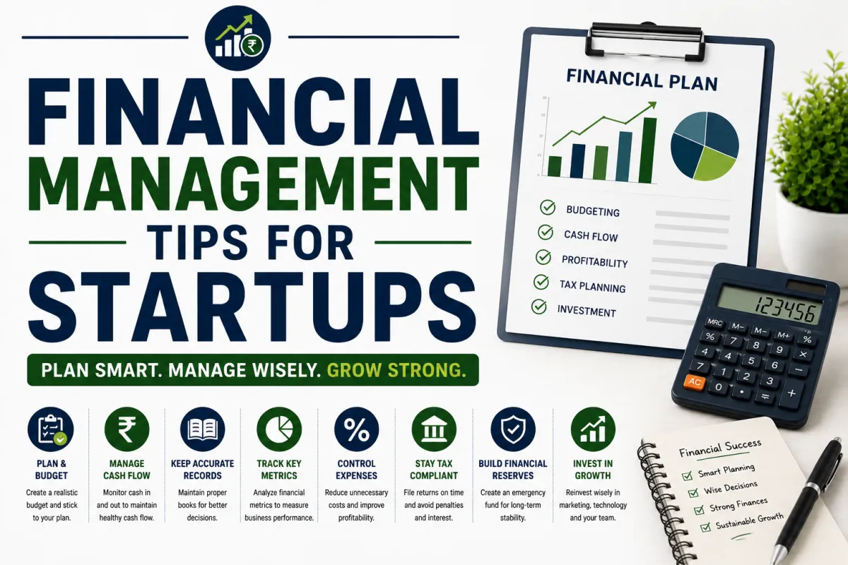 Financial Management Tips for Startups: Building a Strong Foundation for Business Success