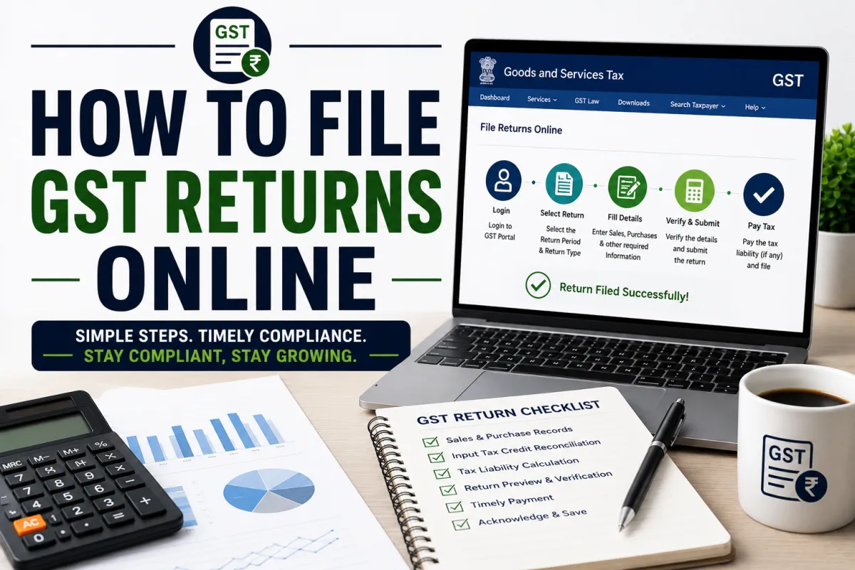 How to File GST Returns Online: A Complete Guide for Businesses in India