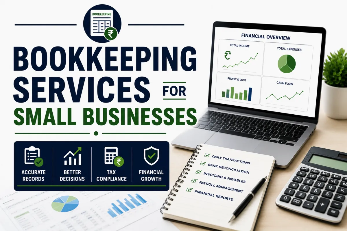 Bookkeeping Services for Small Businesses: Why Accurate Financial Records Matter