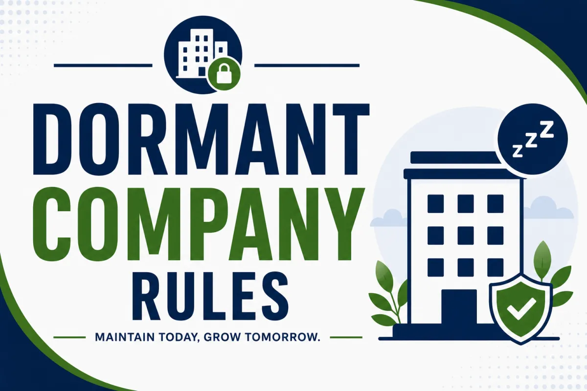 Dormant Company Rules: Complete Guide to Maintaining Dormant Company Status in India