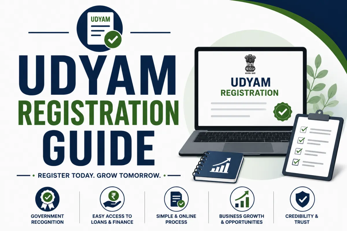 Udyam Registration Guide: Complete Process, Eligibility & Benefits for MSMEs in India