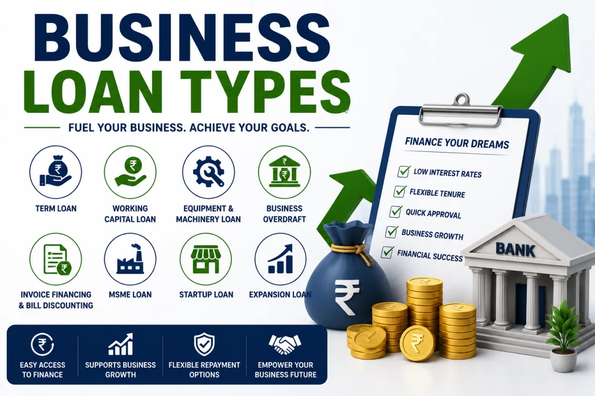 Business Loan Types: A Complete Guide to Choosing the Right Financing for Your Business