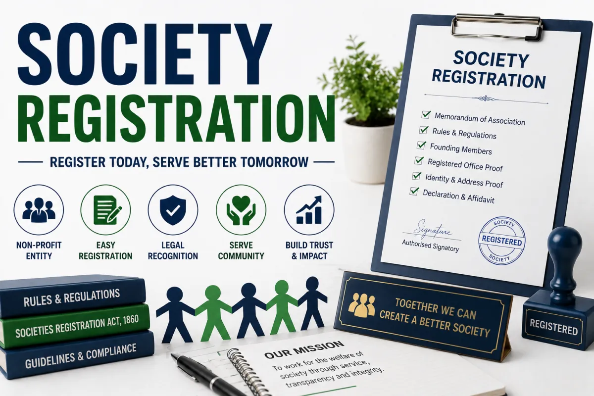 Society Registration: Complete Step-by-Step Guide to Registering a Society in India