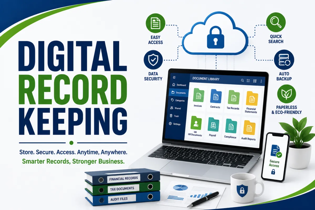 Digital Record Keeping: A Complete Guide to Secure and Efficient Business Document Management