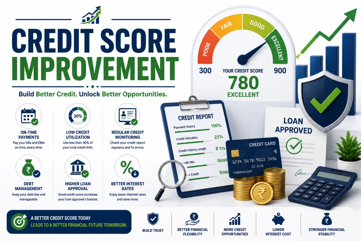 Credit Score Improvement: Practical Tips to Build a Strong Credit Profile and Improve Loan Eligibility