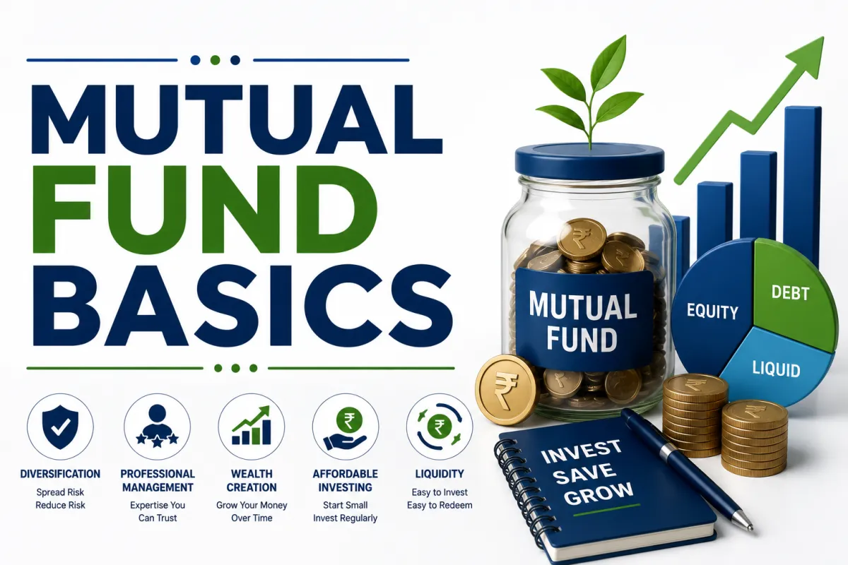 Mutual Fund Basics: A Beginner’s Guide to Smart Investing and Long-Term Wealth Creation