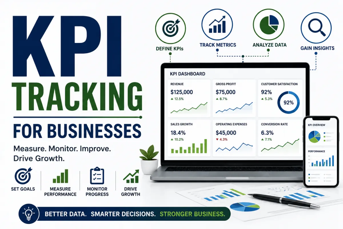 KPI Tracking for Businesses: A Complete Guide to Measuring Performance and Driving Business Growth