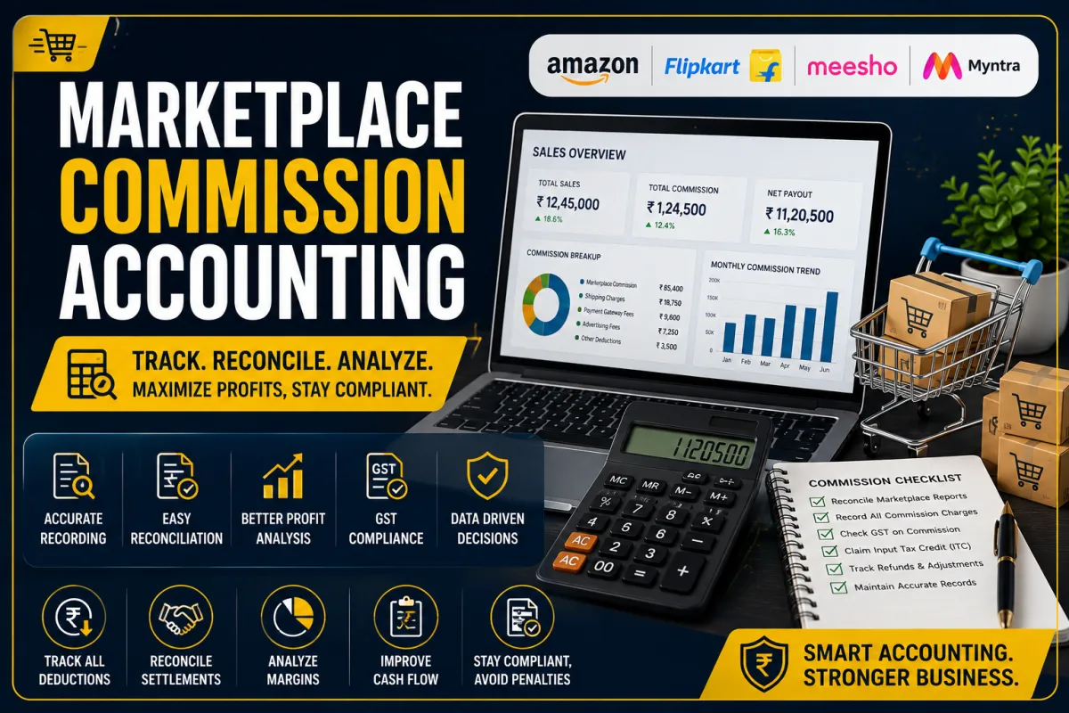 Marketplace Commission Accounting: A Complete Guide for E-commerce Sellers in 2026