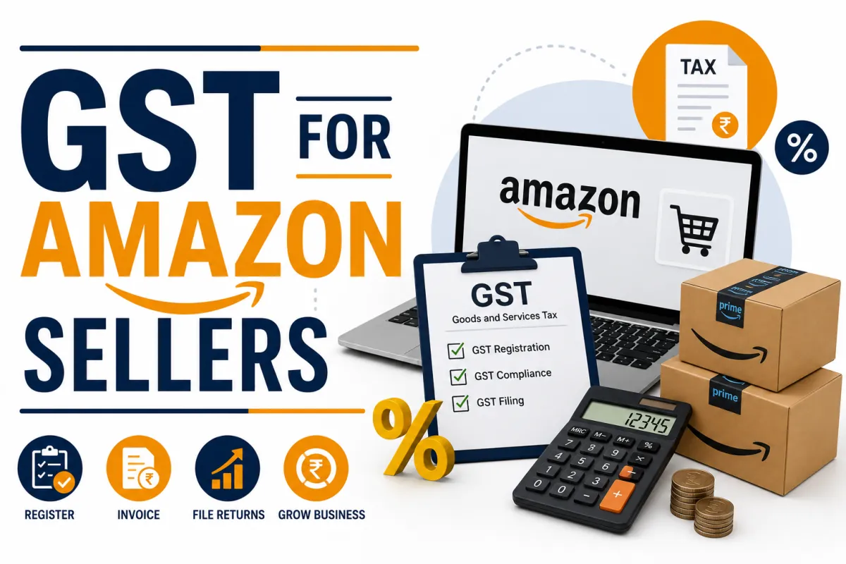 GST for Amazon Sellers: A Complete Guide to GST Registration, Compliance, and Tax Filing in India