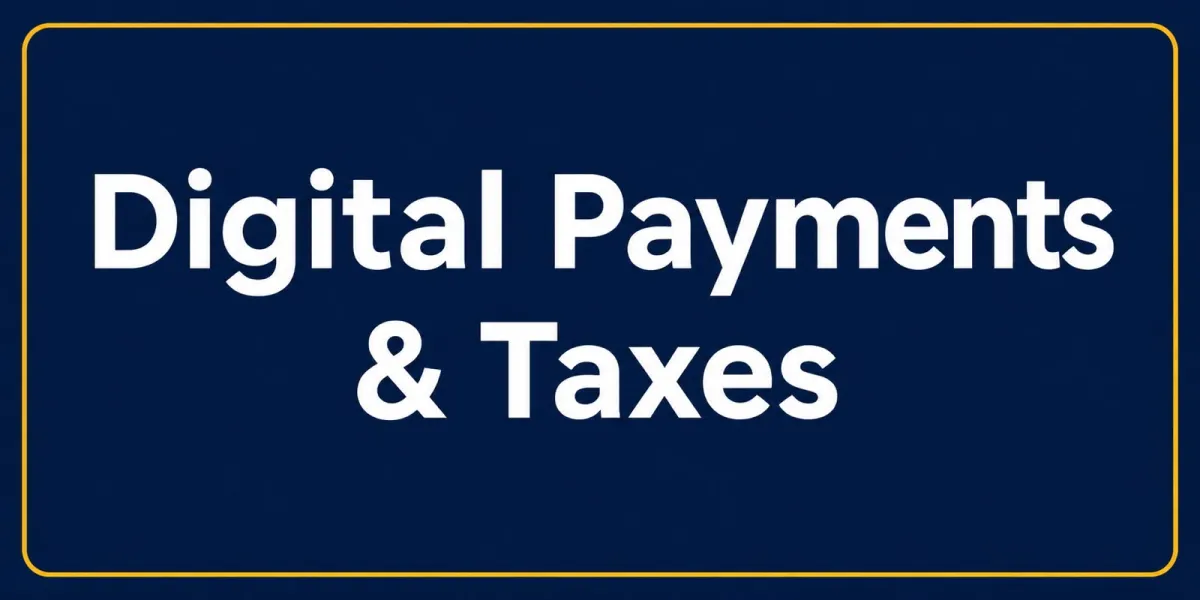Digital Payments & Taxes: A Complete Guide for Businesses in 2026